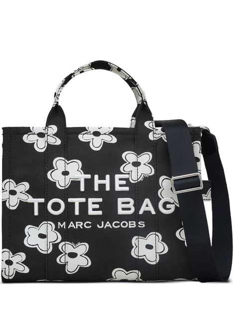 Borsa the medium tote in nero e bianco Marc Jacobs - donna MARC JACOBS | 2S5HTT028H03005